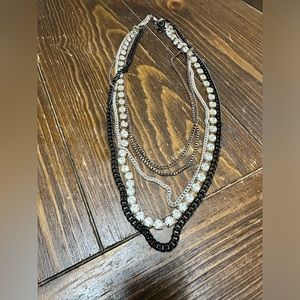 Multi strand layered necklace